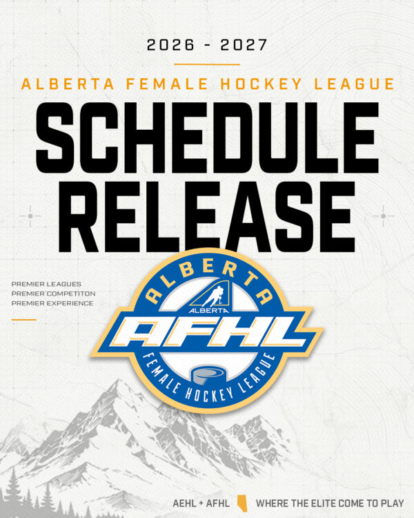 AFHL Schedules released for 2026-27 Regular Season